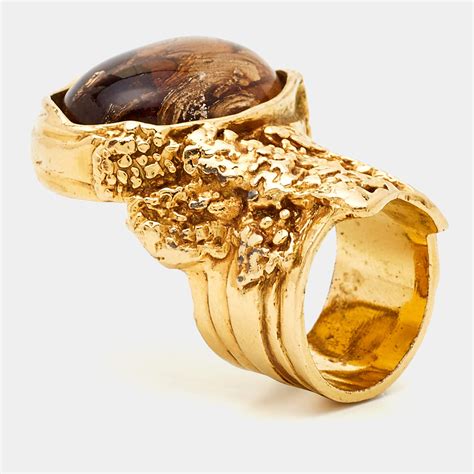 Arty Yves Saint Laurent Rings for Women 